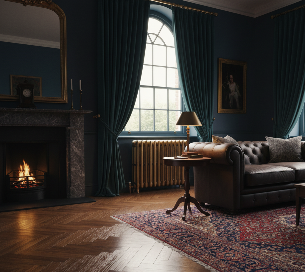 Image of a traditional cast iron column radiator linking to the Budget Radiators the liberty